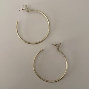Gold Kendra Scott hoops